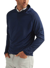 Load image into Gallery viewer, Men's Peter Millar Pine Performance Hoodie, Navy
