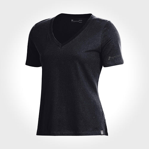 Under Armour Women's Performance Cotton V-Neck T-Shirt