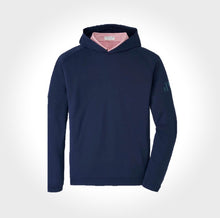 Load image into Gallery viewer, Men's Peter Millar Pine Performance Hoodie, Navy
