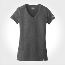 Load image into Gallery viewer, New Era® Heritage Blend V-Neck Tee, Women&#39;s Fit
