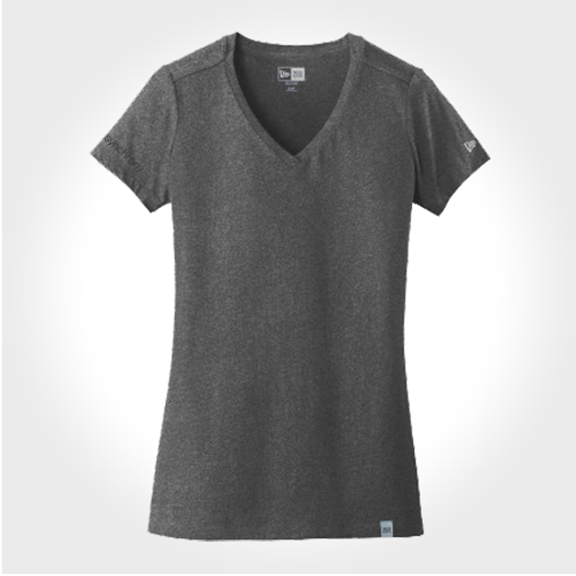 New Era® Heritage Blend V-Neck Tee, Women's Fit