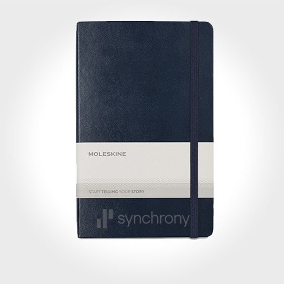 Moleskine® Hard Cover Large Double Layout Notebook